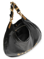 Load image into Gallery viewer, Balmain, 1945 Soft Cabas Embossed Leather Hobo Bag, Noir
