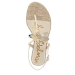Load image into Gallery viewer, Sam Edelman Women&#39;s Eden Flat Sandal, Modern Ivory, 9

