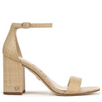 Load image into Gallery viewer, Sam Edelman Women&#39;s Daniella Heeled Sandal, Bleached Beechwood, 9
