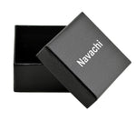 Load image into Gallery viewer, Navachi 18k Gold Plated White Crystal Grey Square Zircon Dangle Az1715e Stud Earrings
