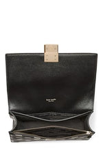 Load image into Gallery viewer, kate spade new york Deco Dot Fine Grain Leather Chain Shoulder, Black Multi
