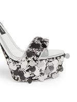Load image into Gallery viewer, Dolce&amp;Gabbana, Paillettes 140MM Platform Sandals, 35 (5), Multi
