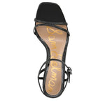 Load image into Gallery viewer, Sam Edelman Women's Presley Heeled Sandal, Black Leather, 8
