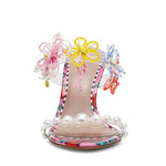 Load image into Gallery viewer, Betsey Johnson Women&#39;s Goldiee Heeled Sandal, Berry Multi, 7.5
