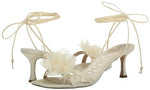 Load image into Gallery viewer, Sam Edelman Pammie Heeled Sandal Pearl Ivory 5 Medium

