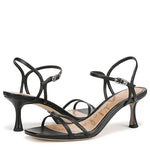 Load image into Gallery viewer, Sam Edelman Women's Presley Heeled Sandal, Black Leather, 8
