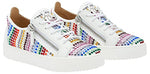 Load image into Gallery viewer, Giuseppe Zanotti, GAIL STRASS Low-top sneakers, 6, Multicolor
