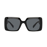 Load image into Gallery viewer, Versace VE 4405 GB1/87 Black Plastic Rectangle Sunglasses Grey Lens
