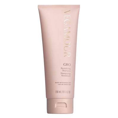 VEGAMOUR GRO Revitalizing Shampoo, Support Thicker, Fuller Looking Hair, Shampoo Formulated Without Sulfates for Thinning Hair with Vegan Keratin, Natural Citrus Scent (8 fl. oz.)