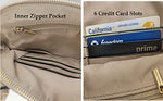 Load image into Gallery viewer, Womens Clutch Purse Wristlet Wallet Evening w/Hand Strap Casual Formal Vegan Leather - Metro Muse (FRINGE-COFFEE)
