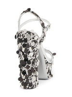 Load image into Gallery viewer, Dolce&amp;Gabbana, Paillettes 140MM Platform Sandals, 35 (5), Multi

