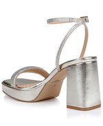 Load image into Gallery viewer, Jewel Badgley Mischka Teddi Platform Block Heels

