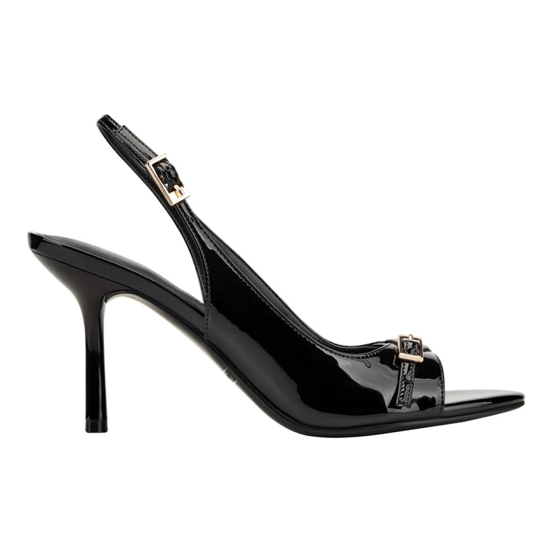 Marc Fisher Women's Paza Pump, Black Patent 001, 8