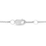 Load image into Gallery viewer, Amazon Essentials womens Sterling Silver Diamond 3 Stone Heart Pendant Necklace (1/4 cttw), 18&quot; (previously Amazon Collection)

