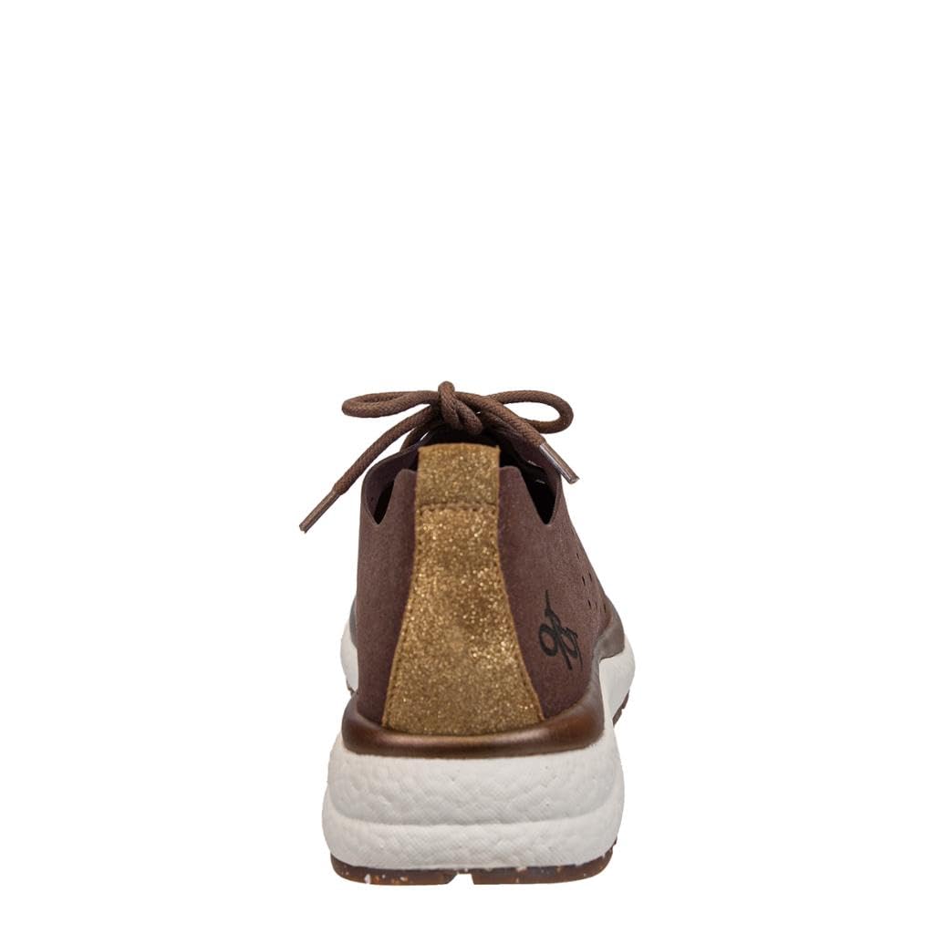 OTBT Women's ALSTEAD Sneaker, Dark Bronze, 8.5