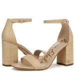 Load image into Gallery viewer, Sam Edelman Women&#39;s Daniella Heeled Sandal, Bleached Beechwood, 9
