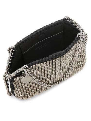 Stella McCartney, Crystal Strass Mini Top Handle Bag, Black