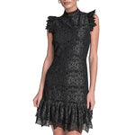 Load image into Gallery viewer, BCBG Women's Sleeveless High Neck, Black,4
