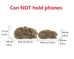 Load image into Gallery viewer, Boutique De FGG Tiger Rhinestone Clutch Purse for Women Formal Evening Bag Sparkly Bridal Wedding Crystal Clutch Bag,Mini,Gold
