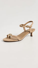 Load image into Gallery viewer, Madewell Women's Cera Kitten Heels, Field Khaki, 10 Medium US
