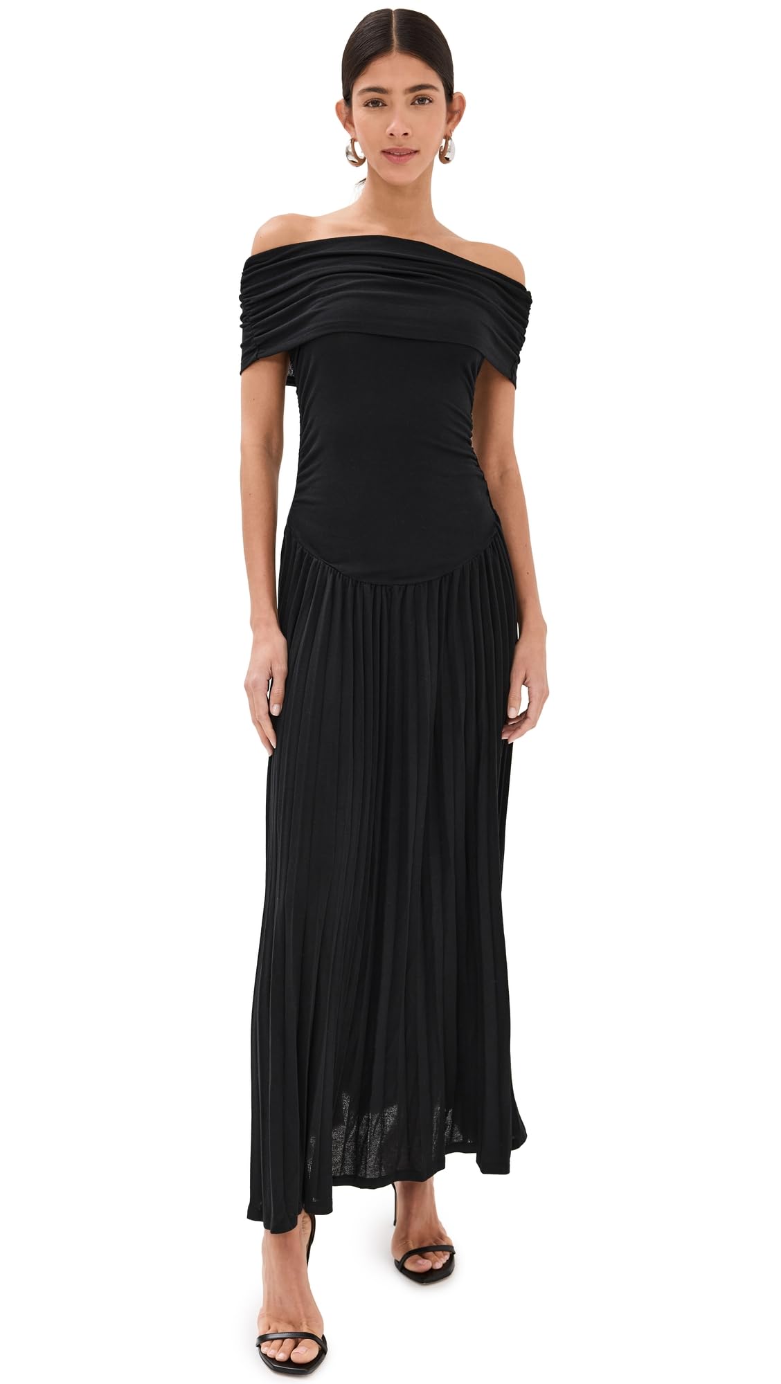Lioness Women's Field of Dreams Maxi Dress, Onyx, Black, S