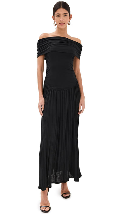 Lioness Women's Field of Dreams Maxi Dress, Onyx, Black, S