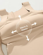 Load image into Gallery viewer, CHICME Women's Summer Tops Shapewear Tops Padded Tank Soft Yoga Tops Fitted Shirt Nude-L
