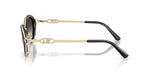 Load image into Gallery viewer, Michael Kors Womens MK1179 Key West Oval Sunglasses, Black/Light Grey Gradient Black, 53 mm

