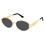 Load image into Gallery viewer, SOJOS Retro Oval Sunglasses for Women Trendy Sun Glasses Classic Shades UV400 Protection SJ1217 Gold/Grey
