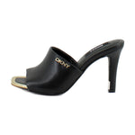 Load image into Gallery viewer, DKNY Women's Bronx Square Toe Evening Heeled Dress Mule, Black, 8
