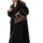 Load image into Gallery viewer, WIGUYUN Women Patent Leather Alligator Purse Crocodile Evening Handbag Clutch Bag Shoulder Cross Body Envelope Bag,Brown
