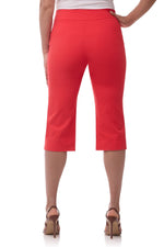 Load image into Gallery viewer, Rekucci Womens Ease into Comfort Capri with Seams (18, Flame)
