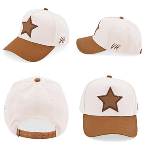 VINTAGE HAVANA Rise Trucker Hats Women & Men Bone/Brown | Western Retro Adjustable Snapback Hat | Preppy Cute Trendy Fashion Baseball Cap