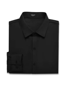 COOFANDY Men's Dress Shirts Wrinkle Free Slim Fit Dress Shirt Casual Button Down Shirt Black