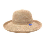 Load image into Gallery viewer, Wallaroo Women’s Victoria Sun Hat (Mixed Beige) – Wide Brim, Packable, Adjustable, Breathable, Lightweight Mesh – Comfortable All Day Sun Protection for Outdoor Summer Activities and Travel Friendly
