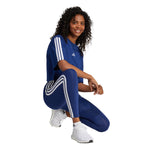 Load image into Gallery viewer, adidas Women&#39;s Essentials 3-Stripes Cotton Leggings, Dark Blue/White
