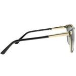 Load image into Gallery viewer, Versace Woman Sunglasses Black/Pale Gold Frame, Grey Gradient Lenses, 57MM
