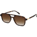 Load image into Gallery viewer, SOJOS Retro Aviator Sunglasses for Women Men,Trendy Rectangle Womens Mens Shades Sun Glasses SJ2202 Tortoise Frame Brown Grading Lens

