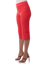 Load image into Gallery viewer, Rekucci Womens Ease into Comfort Capri with Seams (18, Flame)

