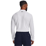 Load image into Gallery viewer, Under Armour Mens Performance Polo 3.0 Long Sleeve, (100) White / / Pitch Gray, X-Large
