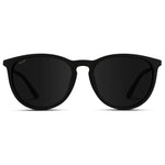 Load image into Gallery viewer, WearMe Pro Women&#39;s Round Sunglasses with Polarized UV Protection, Trendy Retro Designer Style (Gold Frame/Black Lens)
