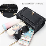 Load image into Gallery viewer, natyrlpog Shoulder Bag for Women Small Crossbody Purse Leather Fashion Handbags with Chain Strap, white
