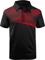 Load image into Gallery viewer, ZITY Golf Polo Shirts for Men Short Sleeve Athletic Tennis T-Shirt Red XL
