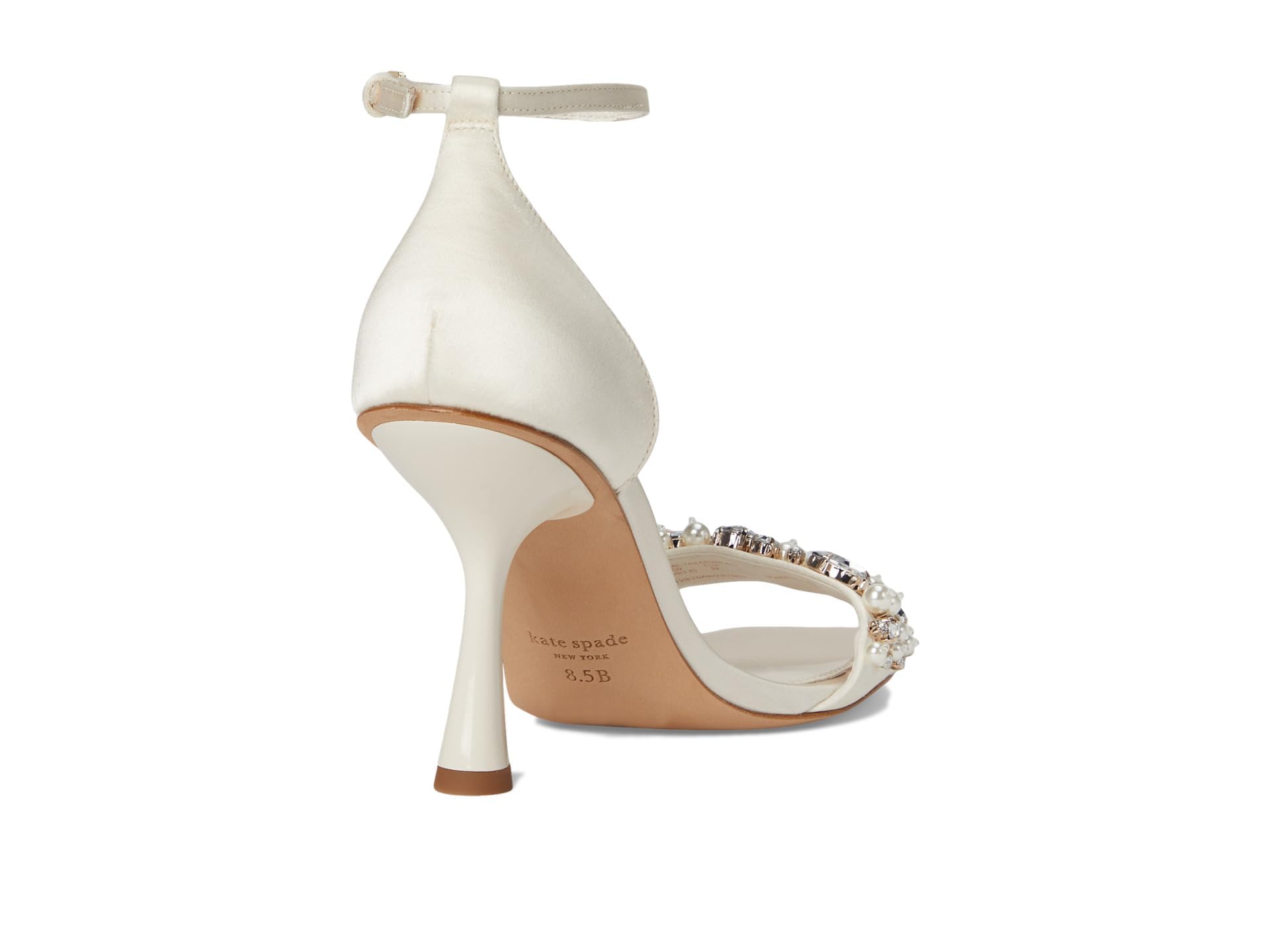 kate spade new york Women's Treasure Pump, True White, 6