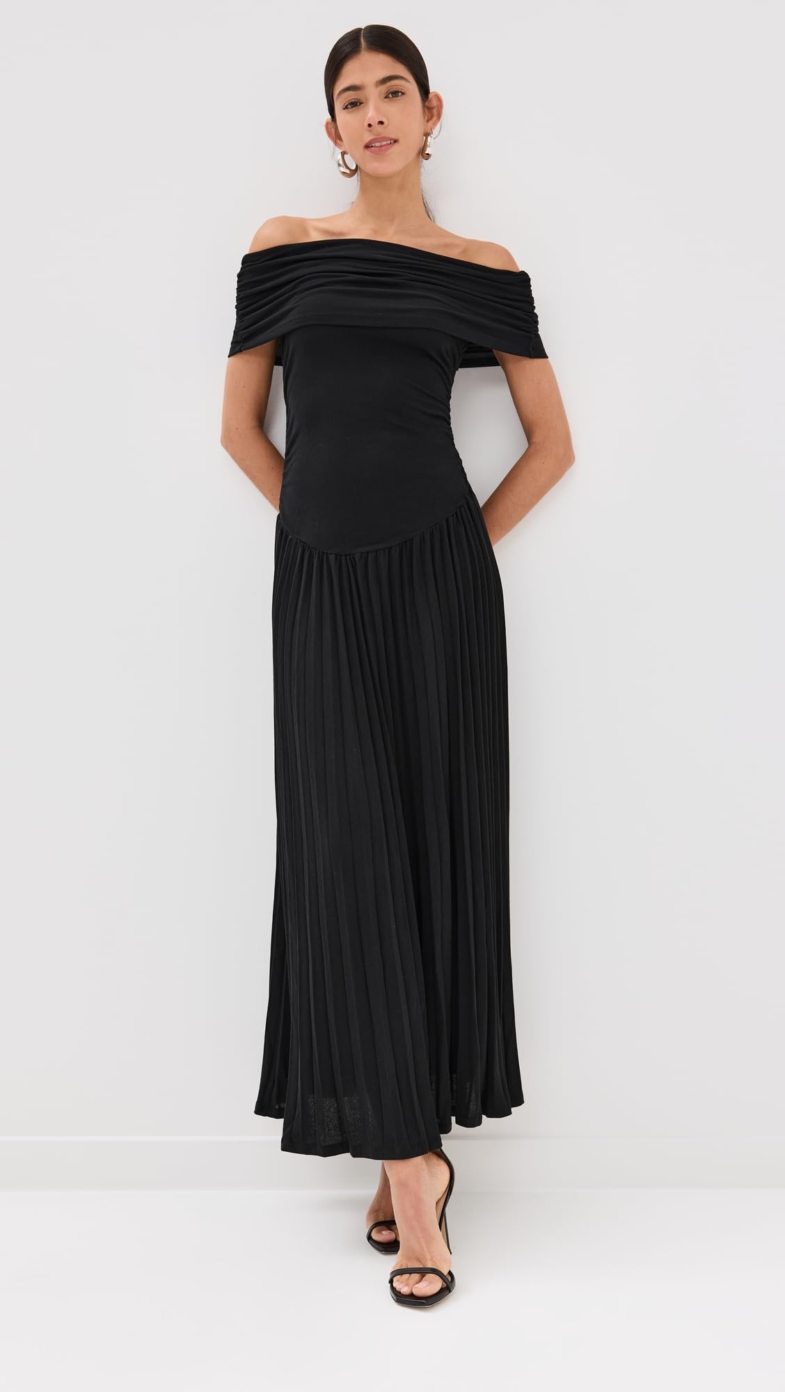 Lioness Women's Field of Dreams Maxi Dress, Onyx, Black, S