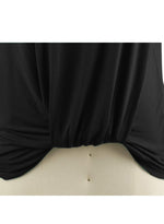 Load image into Gallery viewer, Womens Summer Black Off The Shoulder Tops Sexy Casual Short Sleeve 2025 Trendy Ladies Cute Front Twist Knot Batwing Dolman Going Out Oversized T Shirts Blouse Fashion Clothes L
