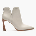 Load image into Gallery viewer, Juliet Holy Womens High Heel Booties Pointed Toe V Cut Back Zipper Short Dress Ankle Boots
