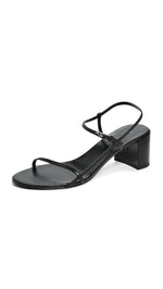 Load image into Gallery viewer, Tory Burch Women's Gigi Heel Sandals 38mm, Perfect Black, 7.5 Medium US

