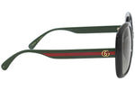 Load image into Gallery viewer, Sunglasses for Women&#39;s Gucci GG 0714 SA- 001 Black/Grey Green
