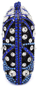 MOSSMON Luxury Crystal Clutch Women Rhinestone Evening Bag for Party and Wedding